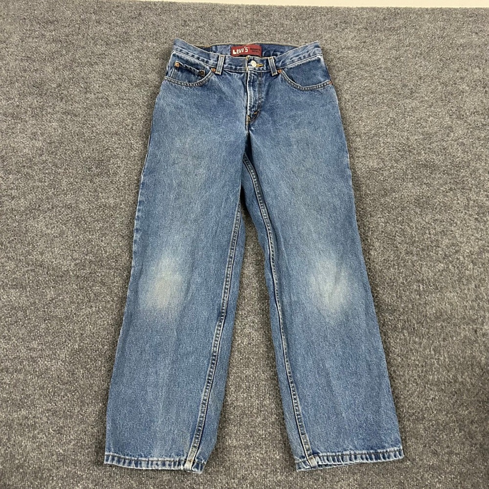 Levi's Jeans Mens Size 29x29 Blue 550 Relaxed Fit Denim Medium Wash Casual